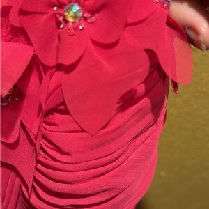 Elegant Pink woman’s evening gown